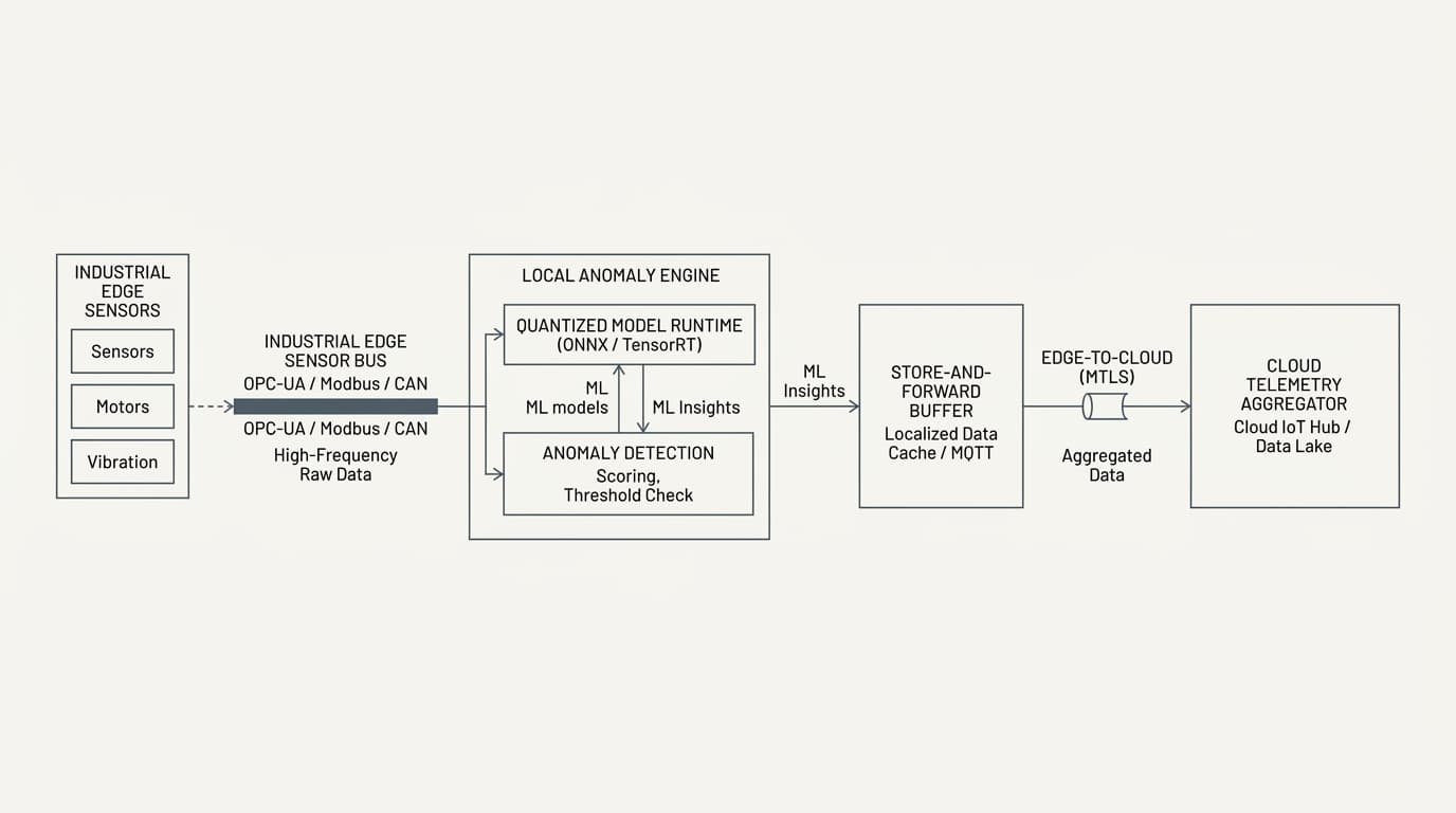System Architecture · Edge AI Predictive Fleet Telemetry
