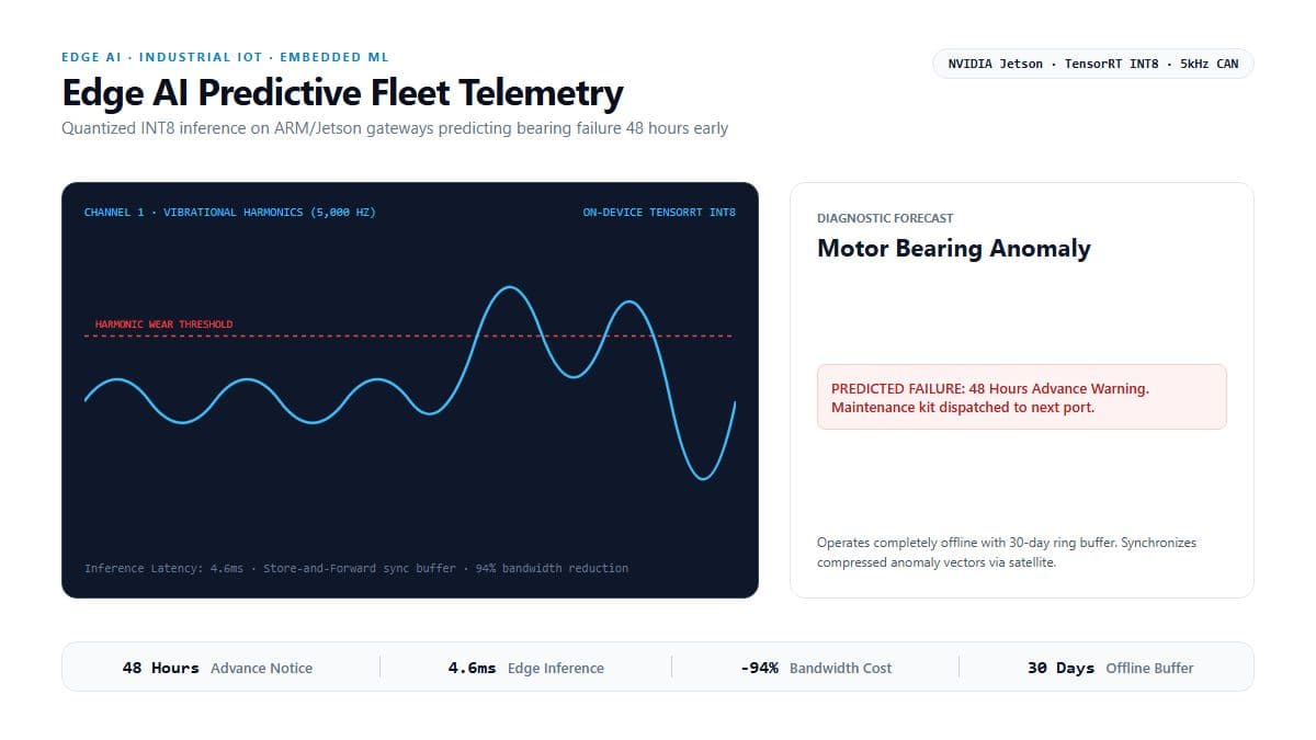 Edge AI Predictive Fleet Telemetry & Anomaly Detection